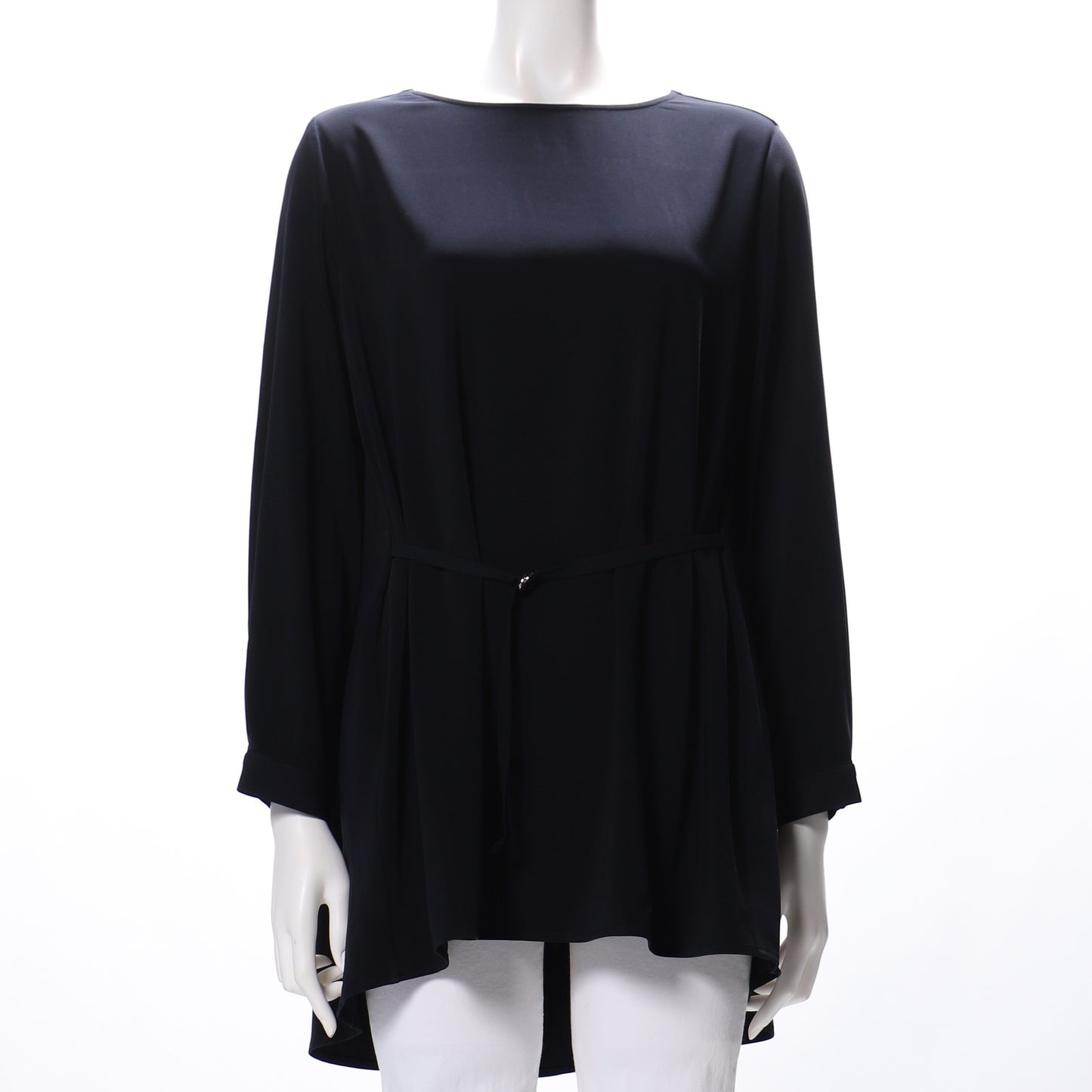 フロントDカンベルトデザインゆったりブラウス