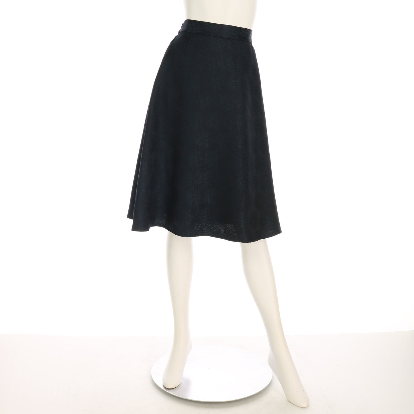 織り柄ジャガードフレアスカート