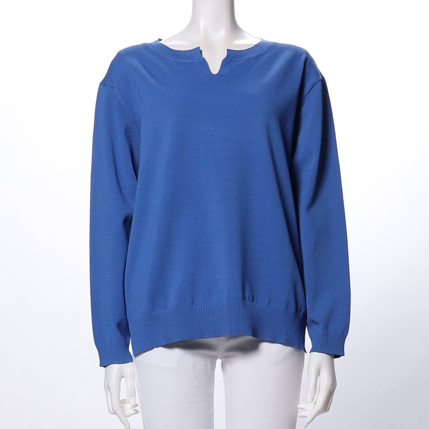 オープンフロントニット