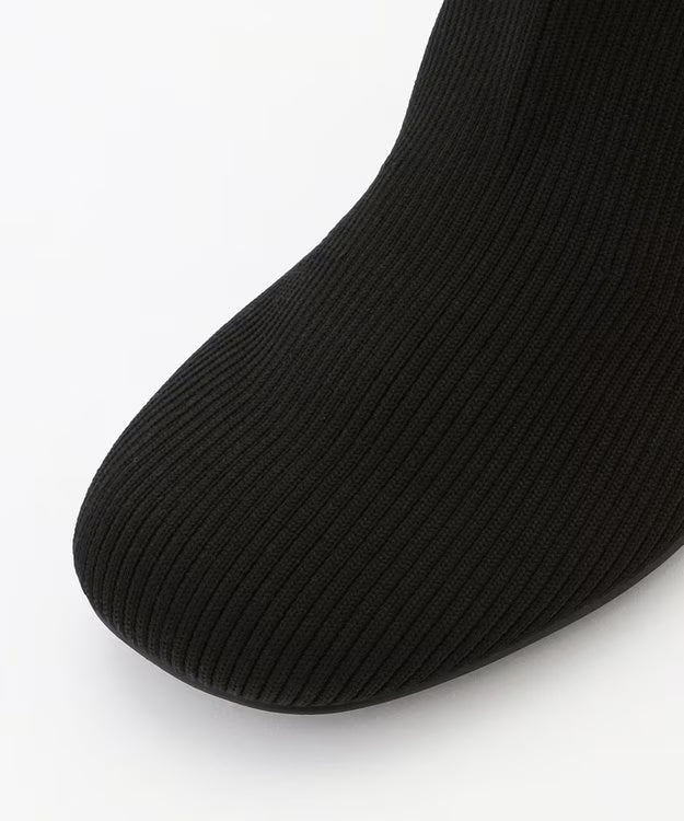 〈予約商品〉オブリークトゥ ブーツ【ブラック】