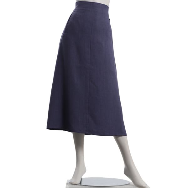 リネンライクAAラインスカート