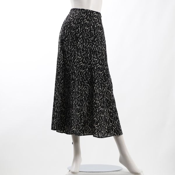 総柄Aラインスカート