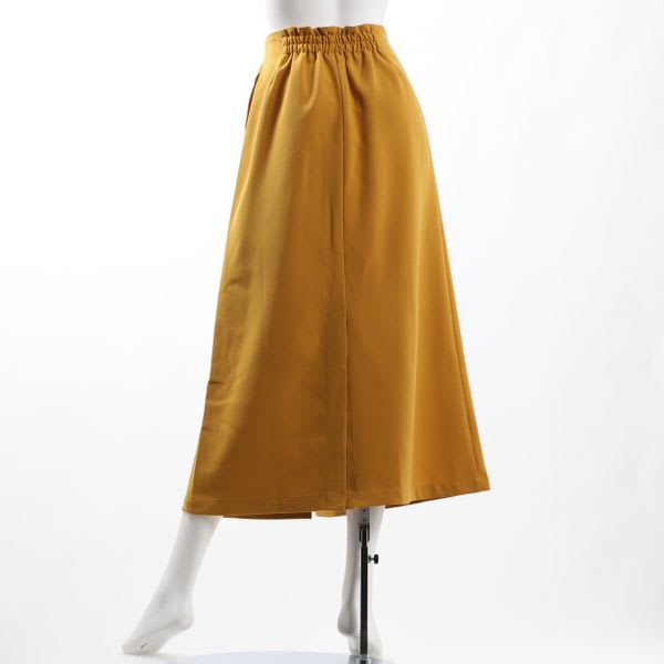 サイドベルトロングスカート