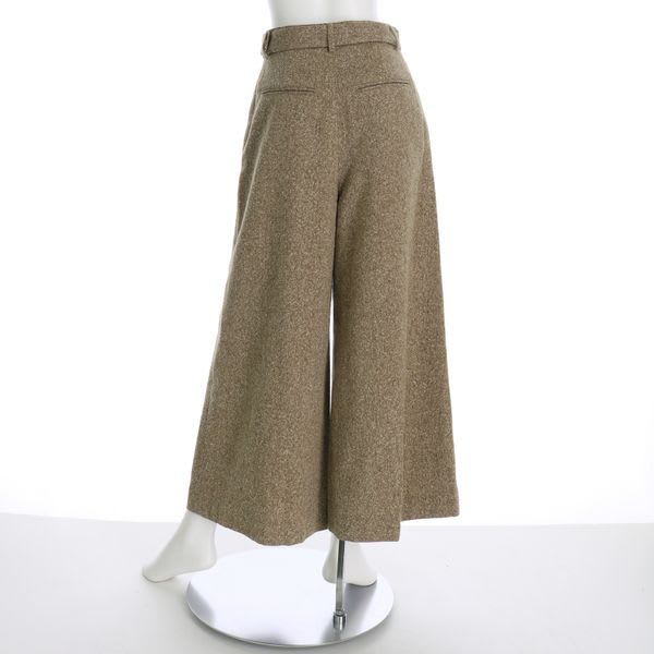 Dカンベルト付きワイドパンツ