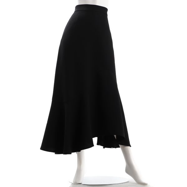 裾デザインマーメイドスカート