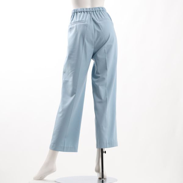センタープレスストレートパンツ