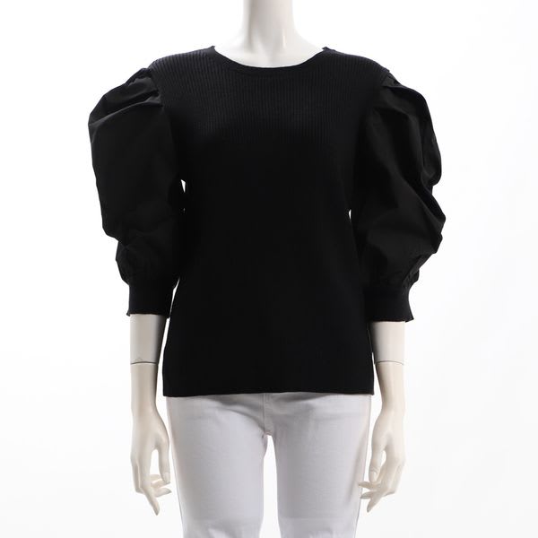 ボリュームスリーブニット