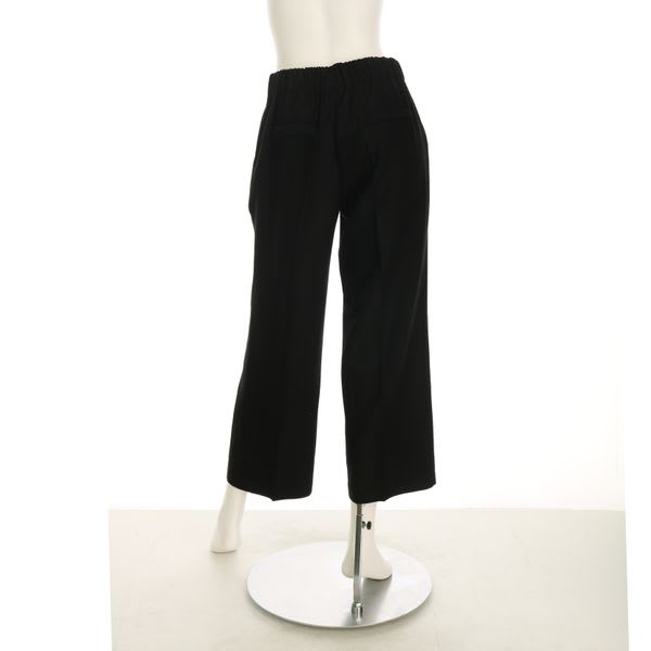 サイドバックルデザインストレートパンツ