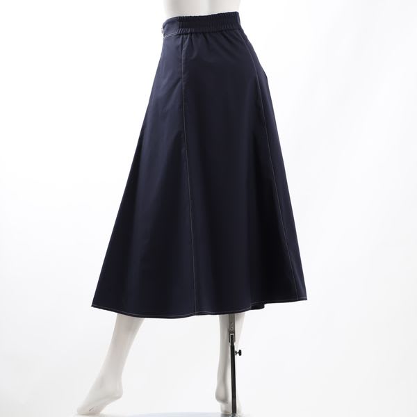 エステネステッチワークフレアスカート