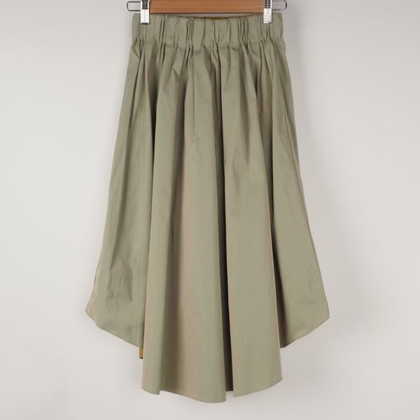 フィッシュテールデザインギャザースカート