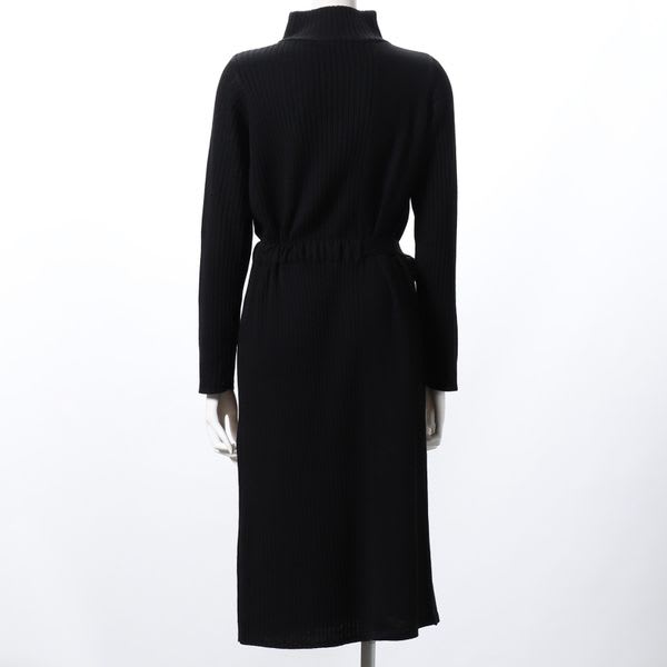 ハイネックサイド結びワンピース