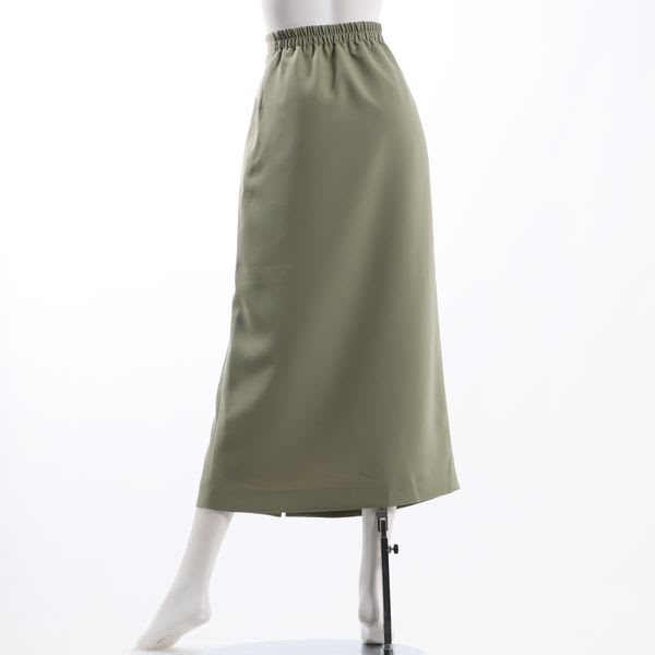 フロントスリットセミタイトスカート