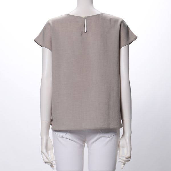 Aラインバックテールブラウス