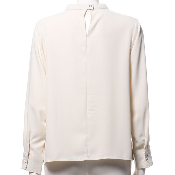 フロントフリルデザインブラウス