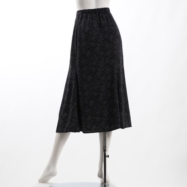 ドビーランダムドットマーメイドスカート