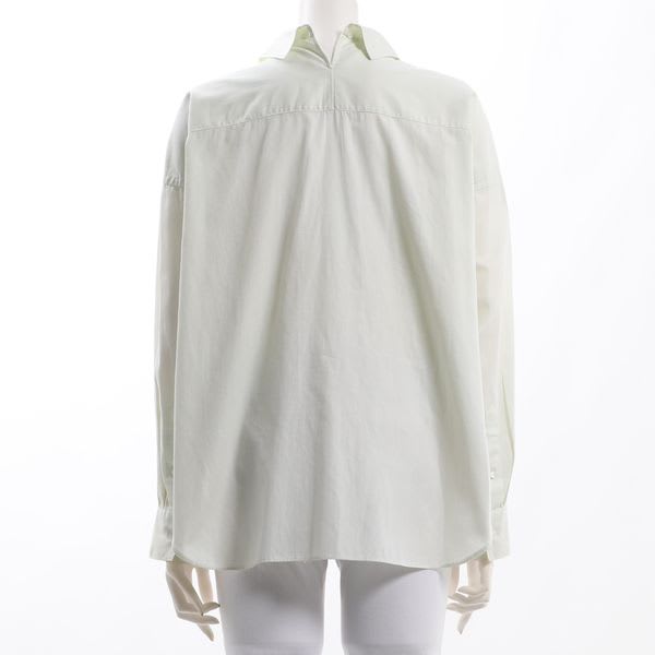 比翼仕立てレギュラーカラーシャツ