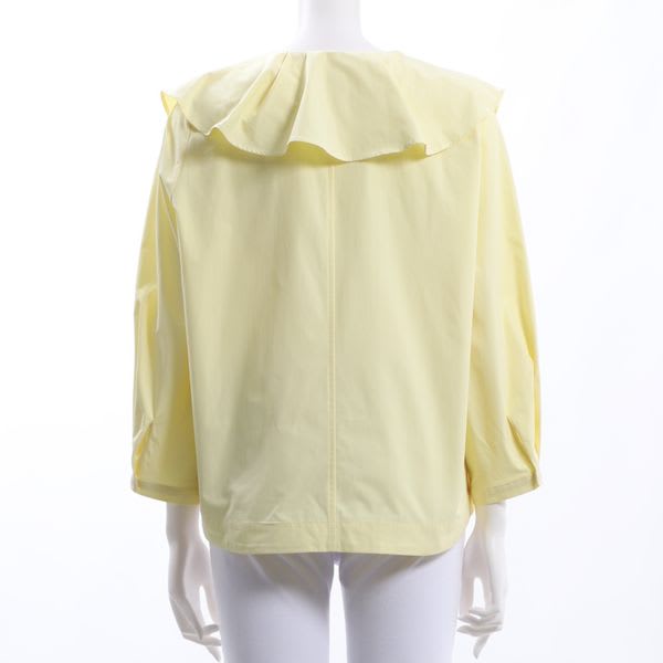 立体タックビックカラーブラウス