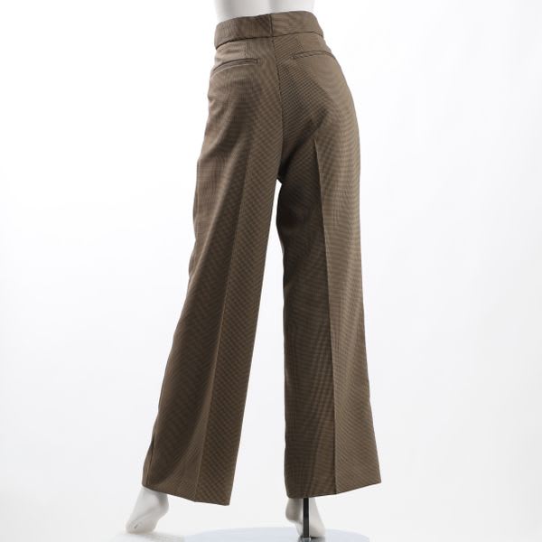 ノータックスリムストレートパンツ