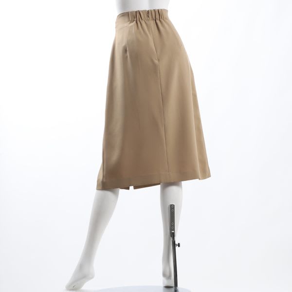 ウエストDカンベルトセミタイトスカート