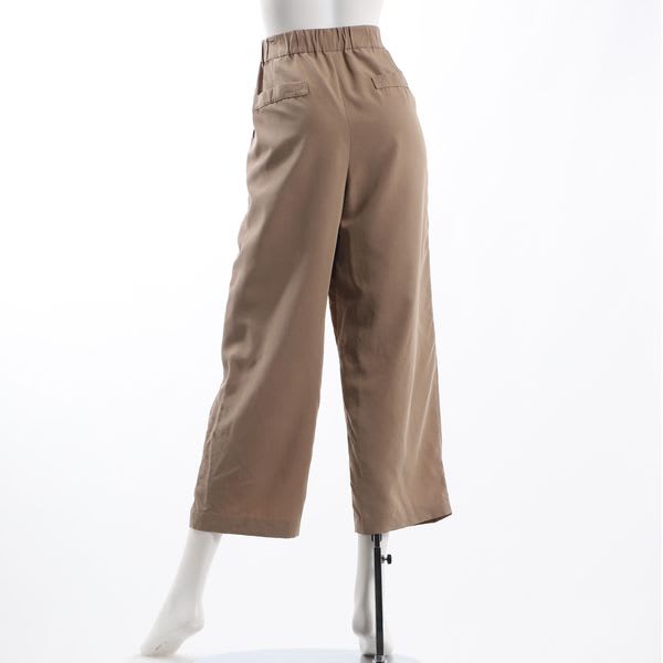 ピーチスキンワイドパンツ