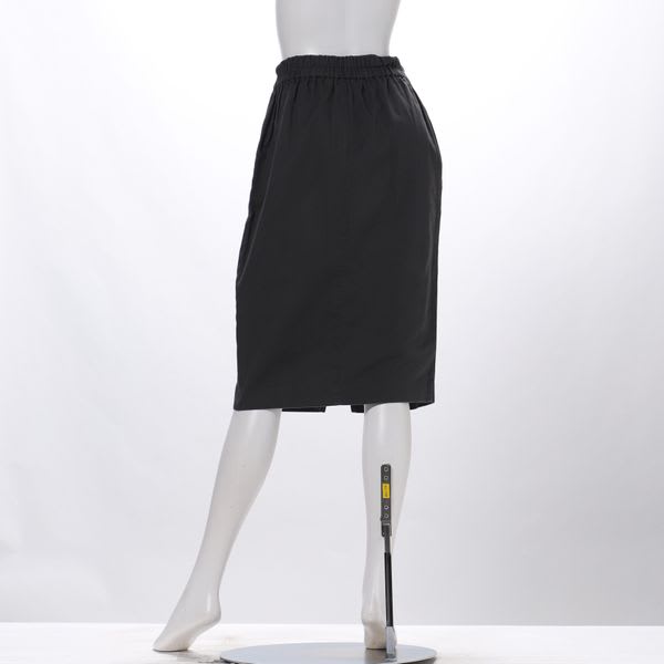 タックウエストゴムタイトスカート