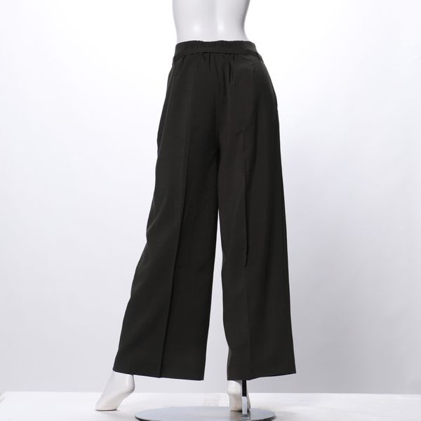 ベルト付きワイドパンツ