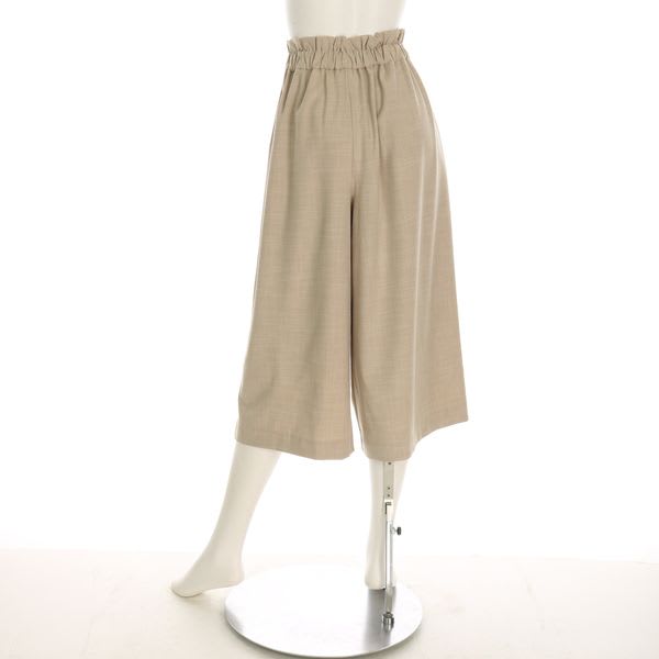 ウエストタックラップ風ワイドパンツ
