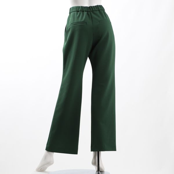 アムンゼンツィルジャージーセンターシームフロントスリットパンツ