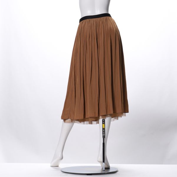 ソフトチュールギャザースカート