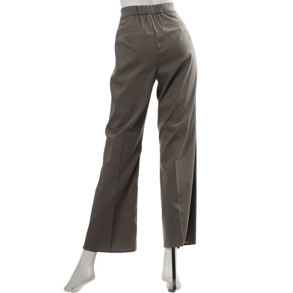 バックゴムハイウエストフレアパンツ