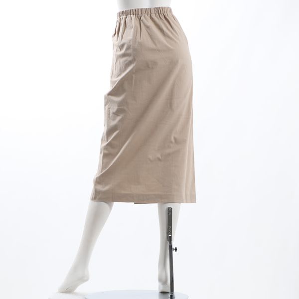 ストレッチリネンタイトスカート