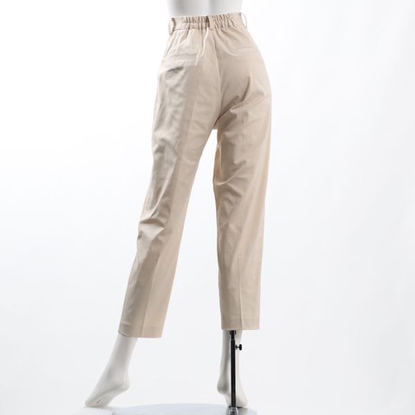 バックゴムテーパードパンツ