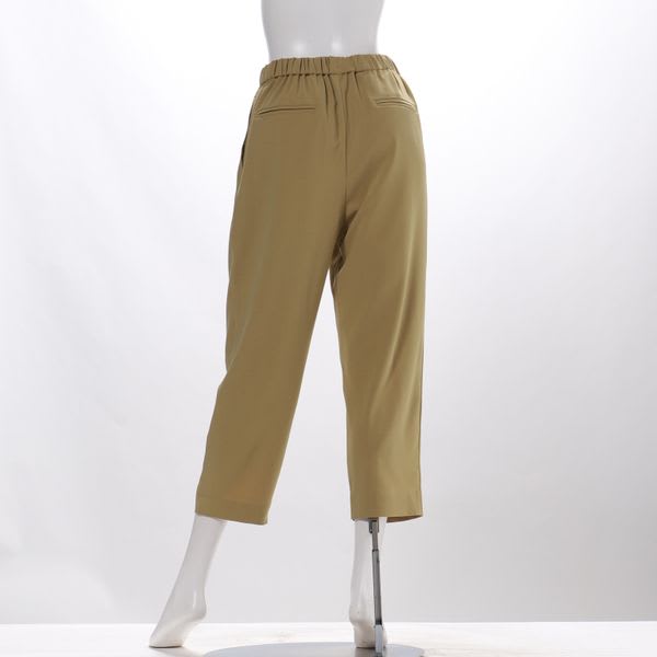 ウエストドロストデザインパンツ