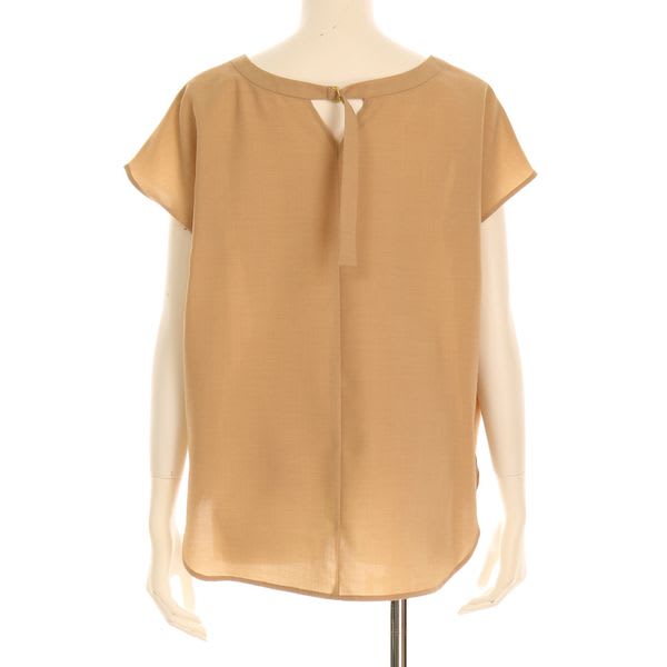 裾タックデザインブラウス