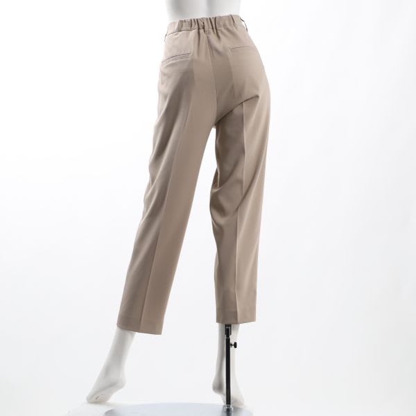 センタープレステーパードパンツ