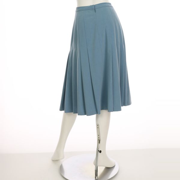 ハンド風ステッチボックスプリーツスカート