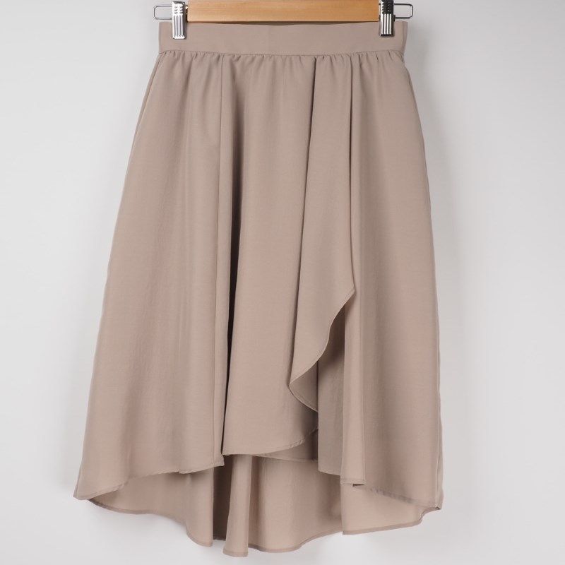 フロントフレアフィッシュテールスカート