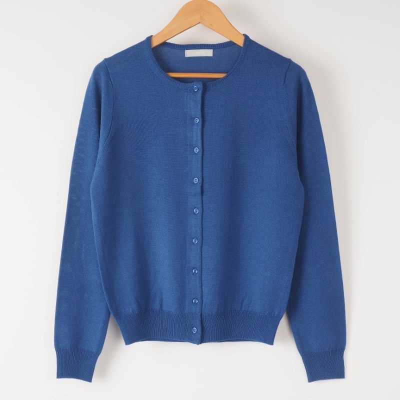 シンプルハイゲージニットカーディガン