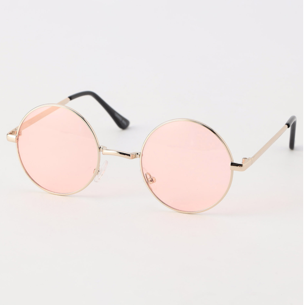 round metal glasses