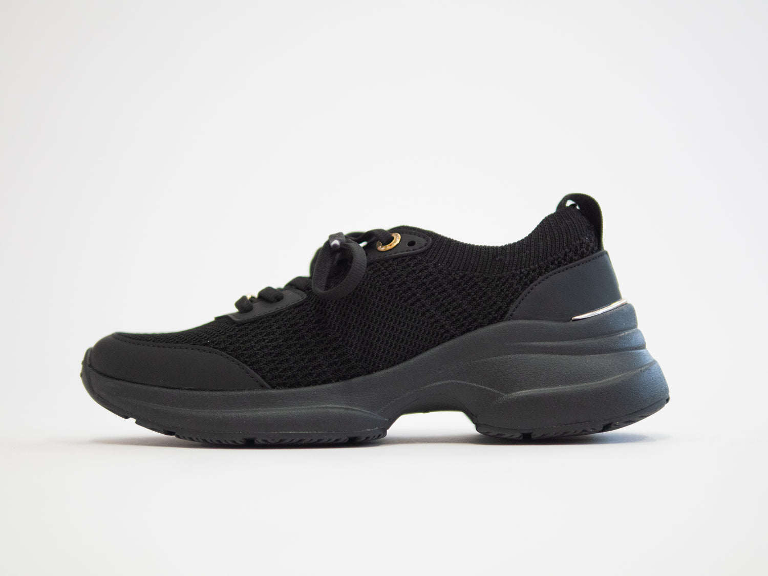 ボリュームソール スニーカー【ブラック】