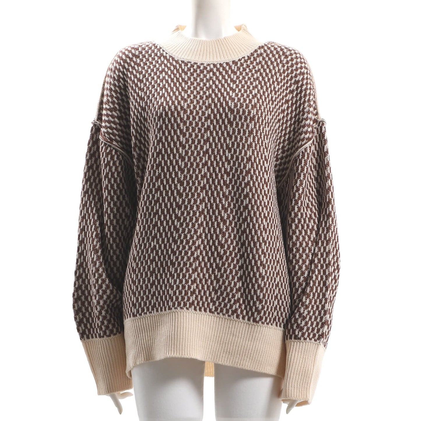 ダブルピンストライプブラウス