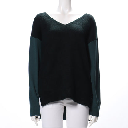 サイドスリットVネックニット