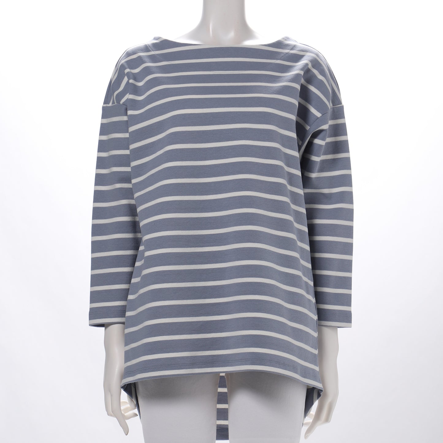 ボーダーポンチカットソー