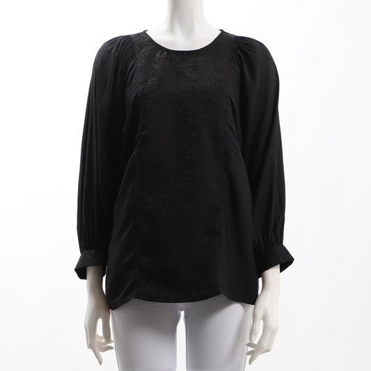 ジャガードデザインブラウス