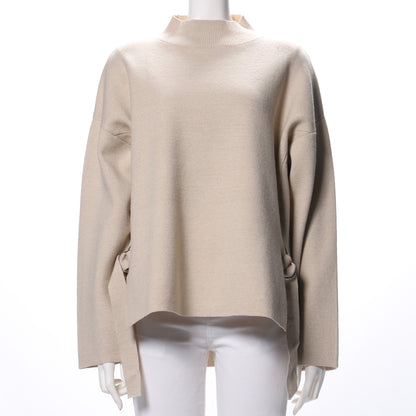 サイドスリットデザインニット