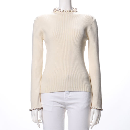 メロー加工リブニット