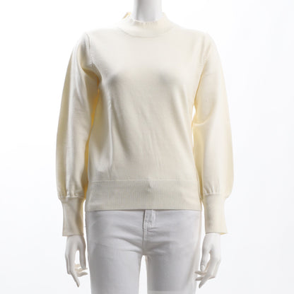 ふんわりお袖ハイネックニット