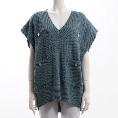 スラブヤーンツイードニットベスト