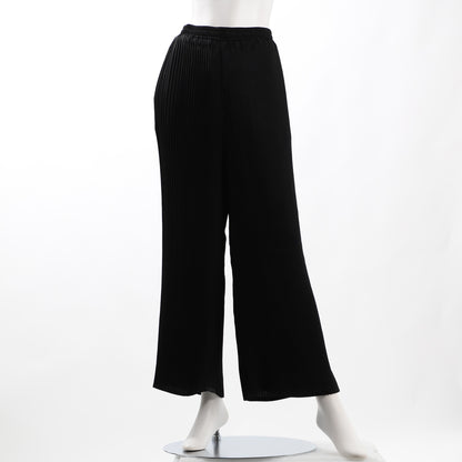 クリンクルプリーツパンツ