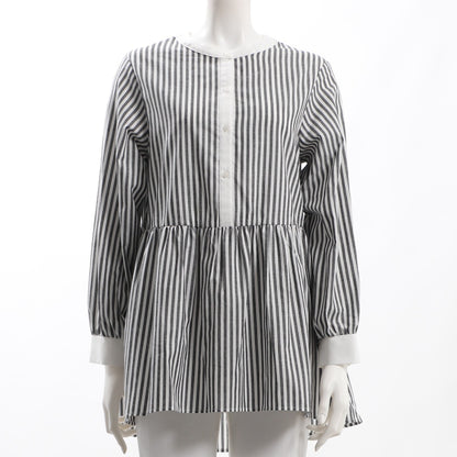 ストライプティアードチュニック
